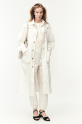 Trenchcoat Seidentaft Weiß - Referenz: P78567V7165200100
